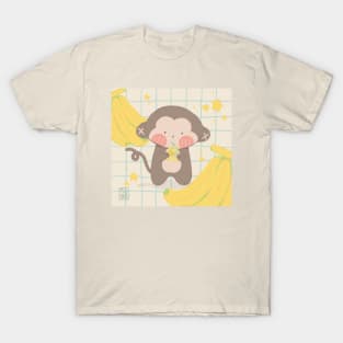 Banana Milk Monkey T-Shirt